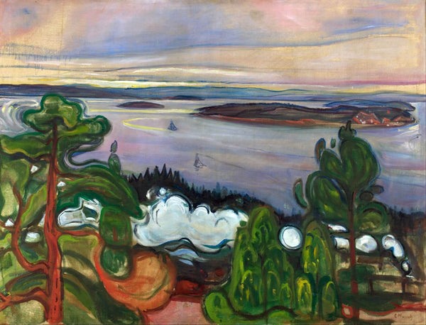 Train Smoke - Edvard Munch - Large Art Prints