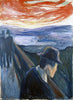 Sick Mood at Sunset, Despair  - Edvard Monk - Canvas Prints