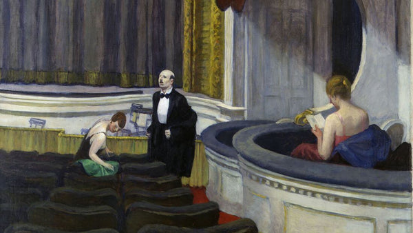 Edward Hopper - Two on the Aisle 1927 - Life Size Posters