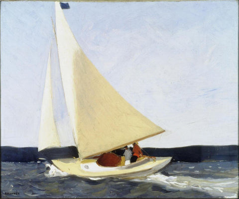 Edward Hopper - Sailing by Edward Hopper