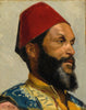 Portrait Of A Turkish Man - Edwin Lord Weeks - Canvas Prints