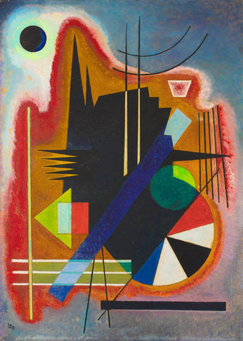 Einige Spitzen - Wassily Kandinsky by Wassily Kandinsky