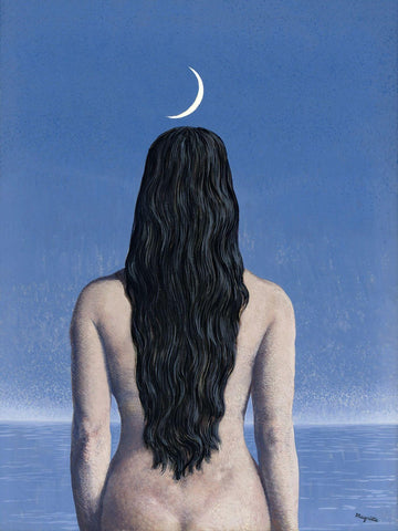 Evening Dress (La robe du soir) – René Magritte Painting – Surrealist Art Painting by Rene Magritte