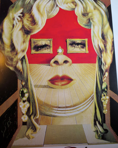 Face of Mae West by Salvador Dali