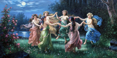 Fairy Dance (Feen-Tanz) - Hans Zatzka by Hans Zatzka