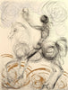 Faust (Ink Sketch) - Salvador Dalí Art Painting - Canvas Prints