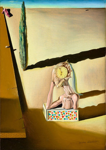 Fish Man (L’homme Poisson) - Salvador Dali - Surrealist Painting by Salvador Dali