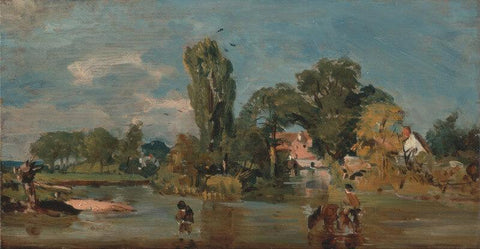 Flatford Mill - Posters by John Constable