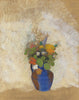 Flowers In  A Vase (Fleurs Dans Un Vase) - Odilon Redon - Floral Painting - Framed Prints