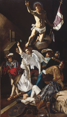 The Resurrection - Caravaggio by Caravaggio