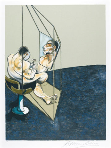 Three Studies Of The Male Back I – Francis Bacon - Abstract Expressionist Painting - Life Size Posters