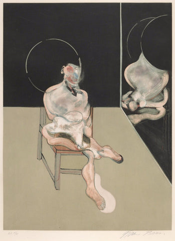 Seated Figure - Life Size Posters by Francis Bacon