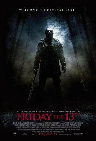 Friday The 13th - Hollywood English Horror Movie Poster by Hollywood Movie