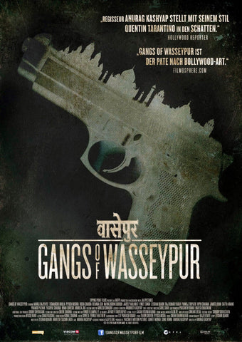 Gangs Of Wasseypur - Bollywood Cult Classic Hindi Movie Graphic Poster by Tallenge Store