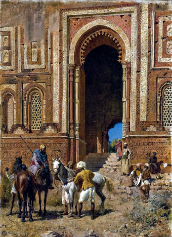 Gateway Of Alahoudin Old Delhi - Edwin Lord Weeks by Edwin Lord Weeks