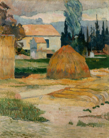 Gauguin Paul Landscape Near Arles - Large Art Prints by Paul Gauguin