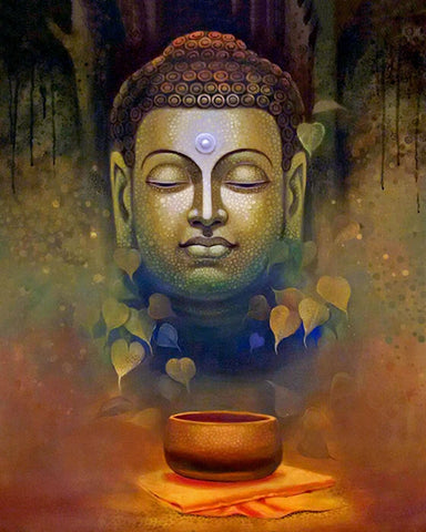 Gautam Buddha - Art by Anzai