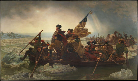 Washington Crossing the Delaware, 1851 - Emanuel Gottlieb Leutze by Emanuel Gottlieb Leutze
