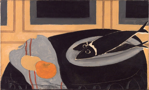 Black Fish by Georges Braque