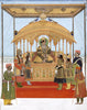 The Delhi Darbar of Akbar II - Canvas Prints