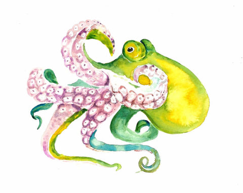 Giant Green Octopus by Joel Jerry