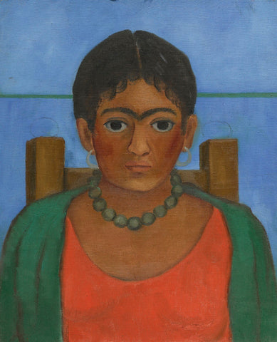 Girl With Necklace (Nina Con Collar) by Frida Kahlo