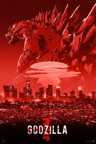 Godzilla - Tallenge Hollywood Movie Poster Collection by Tim
