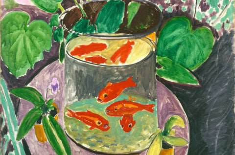 Goldfish (Poisson rouge) – Henri Matisse Painting by Henri Matisse