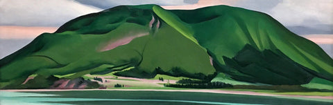 Green Mountains, Canada - Georgia OKeeffe - Canvas Prints by Georgia OKeeffe