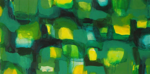 Green - Reflection - Canvas Prints