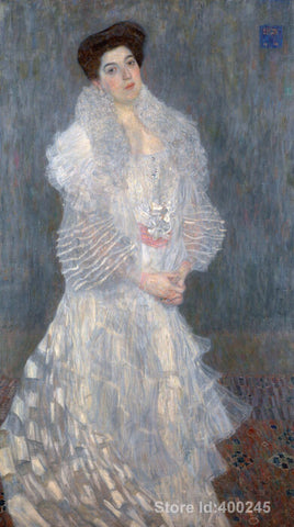 Portrait of Hermine Gallia by Gustav Klimt