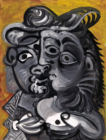 Half Asleep (À moitié endormi) – Pablo Picasso Painting by Pablo Picasso