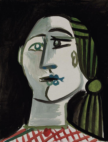 Head Of A Woman (Tête de Femme) - Pablo Picasso - Art Painting by Pablo Picasso