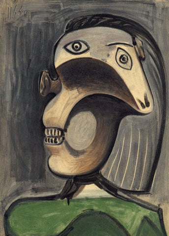 Head of a Woman - Life Size Posters by Pablo Picasso