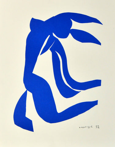Blue Hair (Cheveux bleus) – Henri Matisse Painting by Henri Matisse