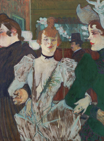 Moulin Rouge: La Goulue by Henri de Toulouse-Lautrec