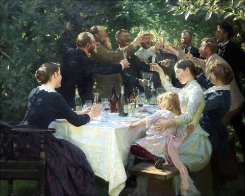 Hip, Hip, Hurrah! - Life Size Posters by P. S. Krøyer