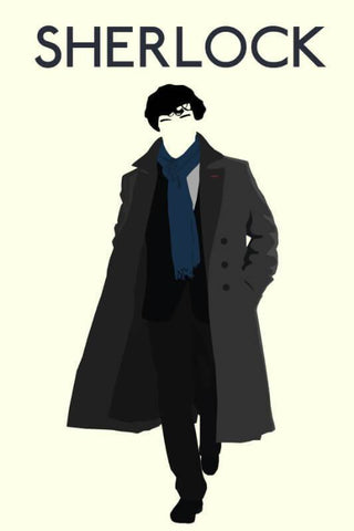 Hollywood Movie Poster - Sherlock Homes - Canvas Prints