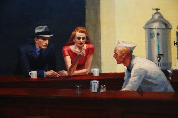 Nighthawks - II - Canvas Prints