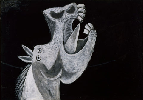 Pablo Picasso - Tête De Cheval - Horses Head - Life Size Posters by Pablo Picasso
