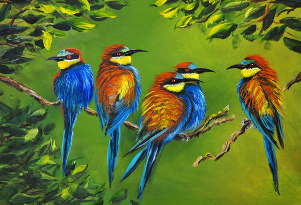 Hunting for Bee - Canvas Prints