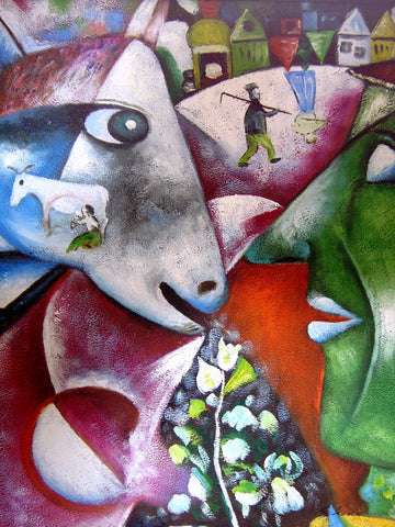 I and The Village by Marc Chagall