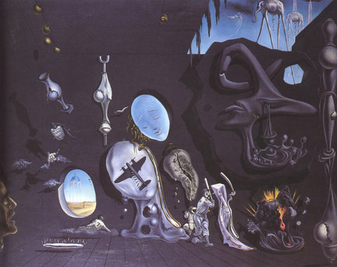 Idylle Atomique - Posters by Salvador Dali