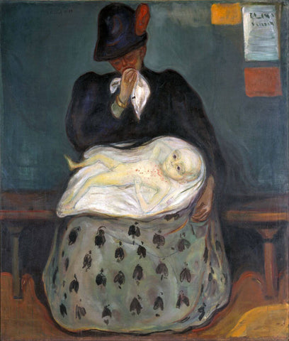 Inheritance (Herencia) - Edvard Munch - Canvas Prints