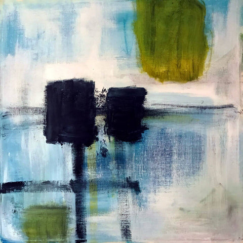 Into The Distance - Abstract Expressionism Painting by Nick