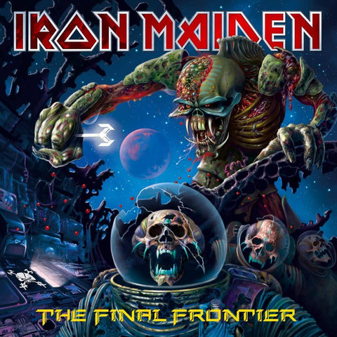 Iron Maiden - The Final Frontier - Heavy Metal Hard Rock Music Album Cover Art Poster by Music & Musicians Collection