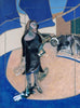 Portrait Of Isabel Rawsthorne Standing In A Street In Soho – Francis Bacon - Abstract Expressionist Painting - Canvas Prints