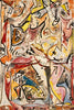 The Blue Uncon - Jackson Pollock - Canvas Prints