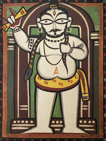 Jamini Roy - Mahadev Shiva by Jamini Roy