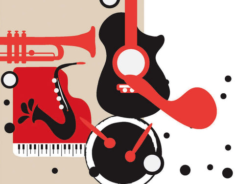 Jazz And Blues - Large Art Prints